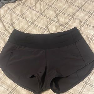 I am selling brand new Lululemon shorts color black size 0